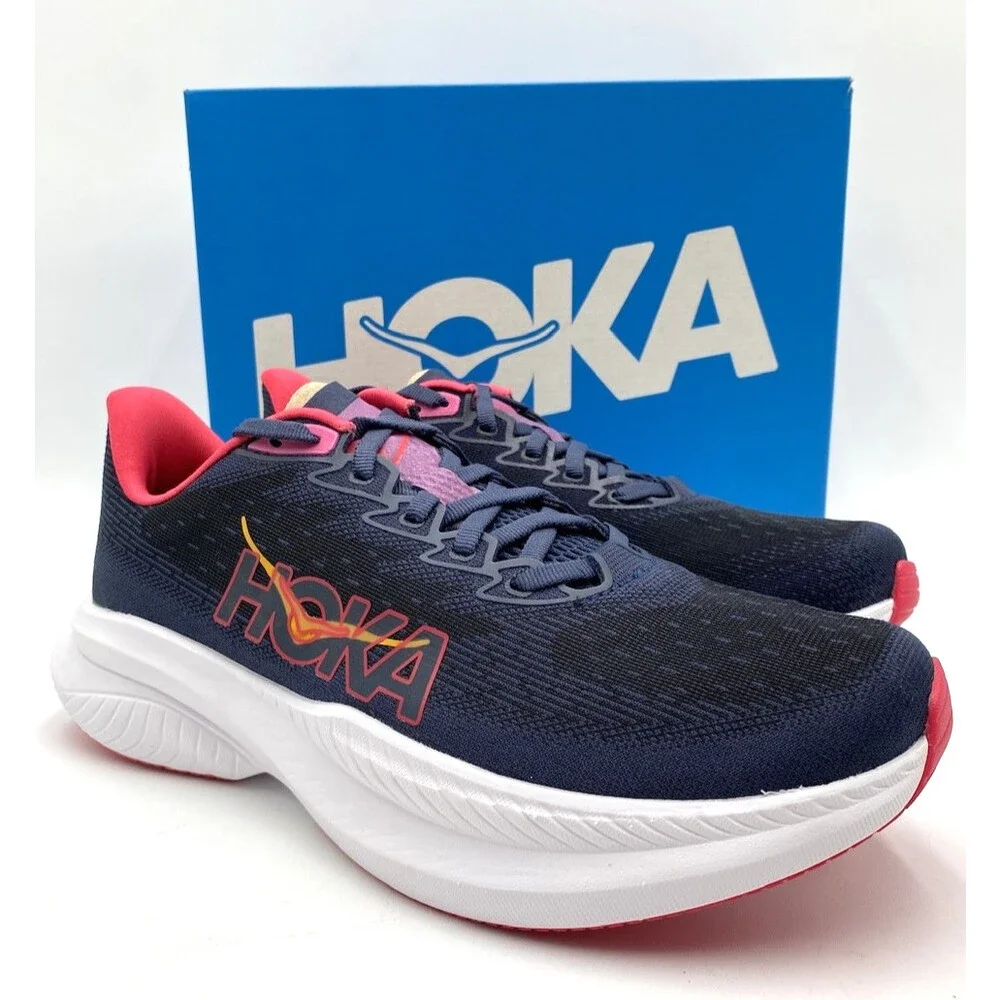 HOKA MACH 6 Women's NEW Daily Trainers Varsity Navy Nautical Dusk Multiple Sizes - Picture 1 of 10